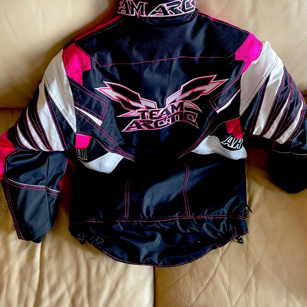 Snowmobile jacket. Fits petite adult. Wore once.
